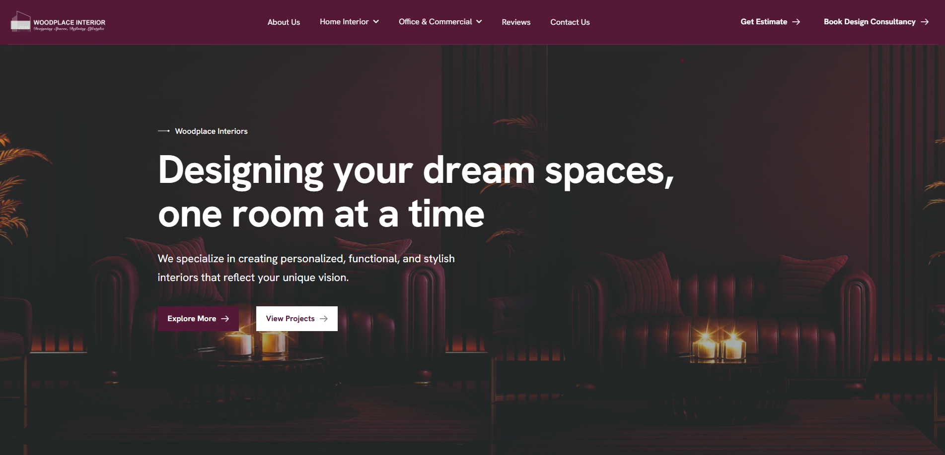 WoodPlace Interior Design Project