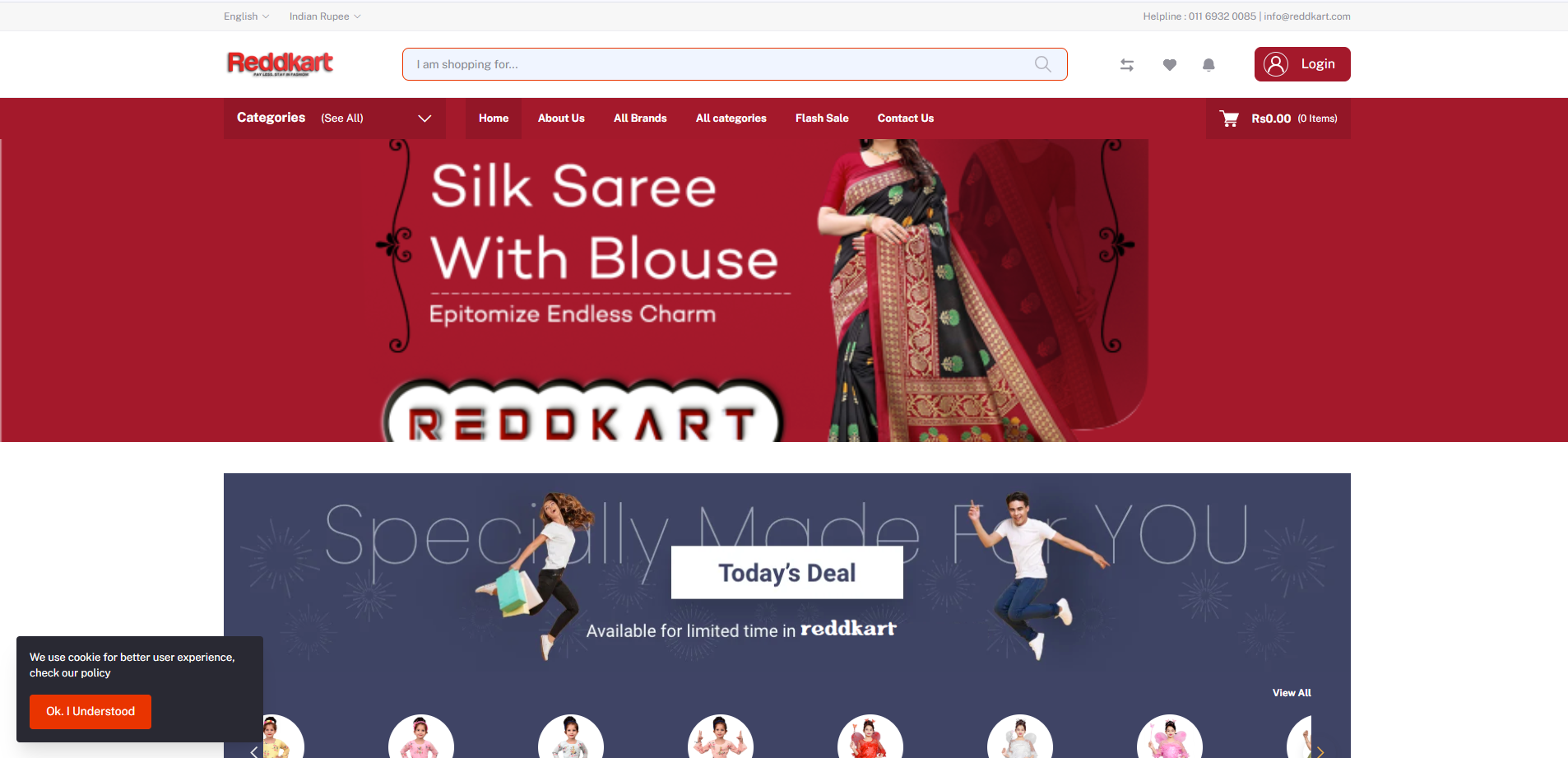 Redd Kart Online Shopping Portal Project